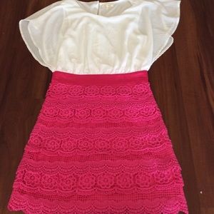 Franchesca’s Miami Pink and White Dress